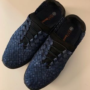 Bernie Mev • Victoria Blue Slip On Sneaker